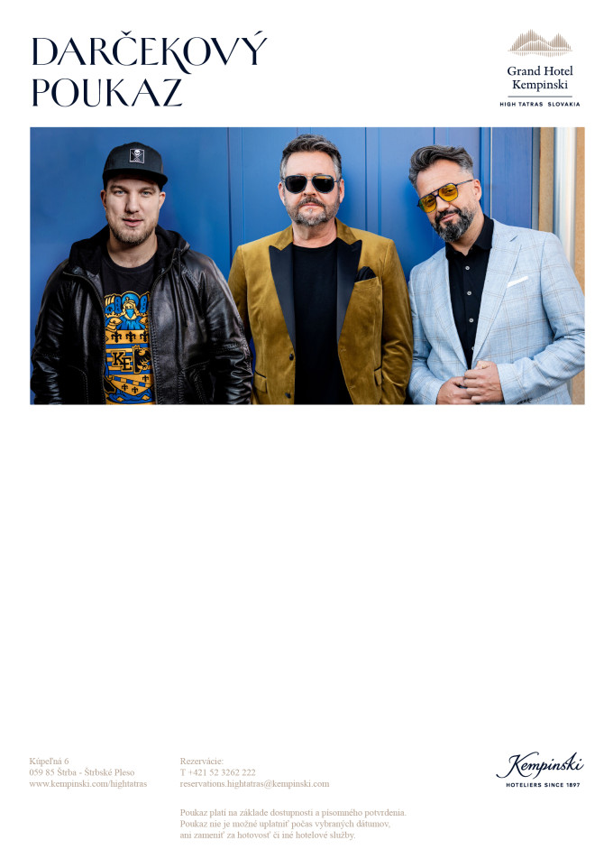 Hviezdne Trio v Kempinski