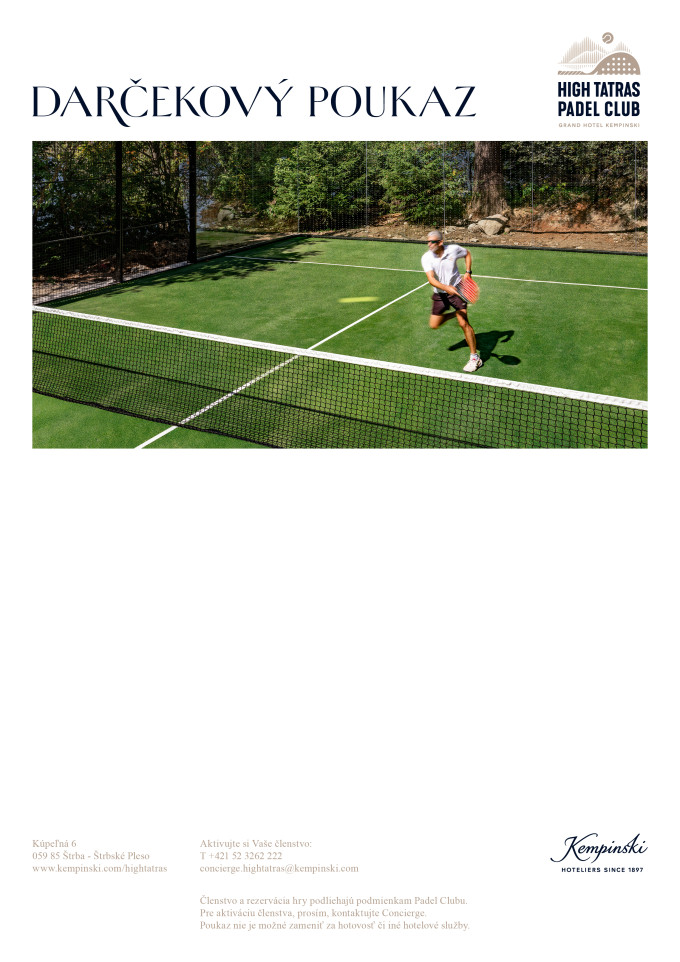 Členstvo RELAX v Padel klube